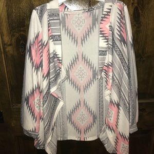 Tribal Art Cardigan